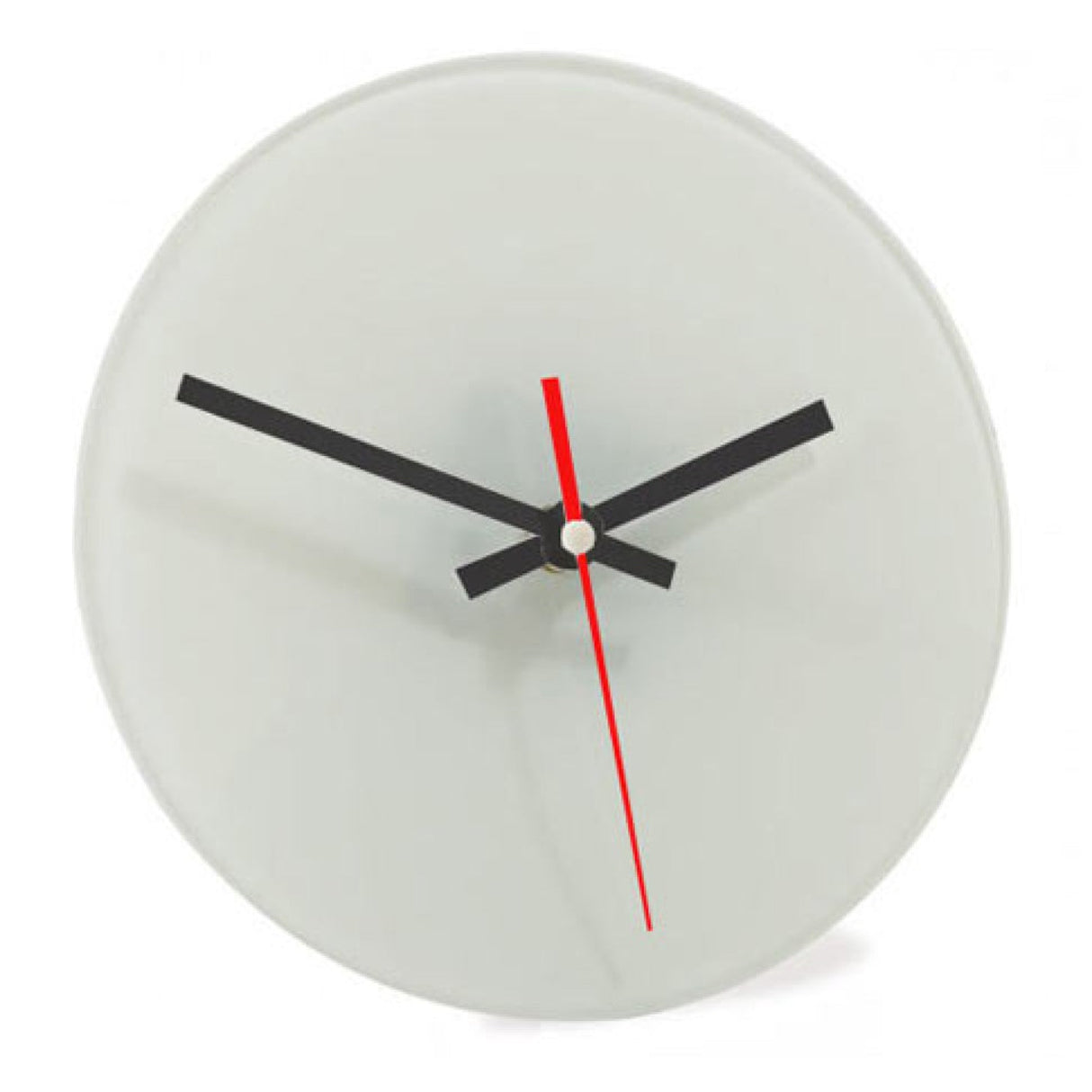 CARTON COMPLET - 24 x Horloge Murale en Verre - Ronde - 30cm