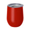 Mugs - Stemless Wine Glasses With Lid - 12oz - RED - Longforte Trading Ltd