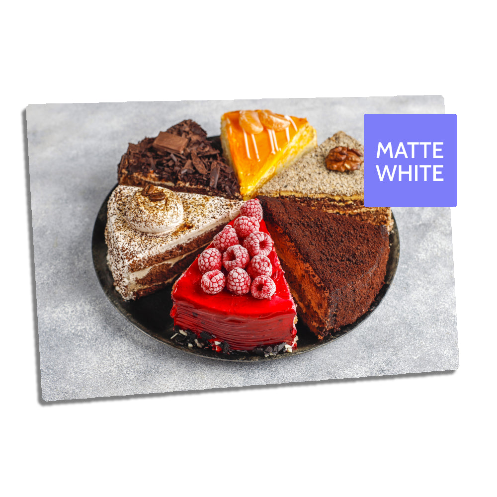 HD MATT WHITE 1.0mm Aluminium Sheets - 11" x 14" (28cm x 35.5cm) - Pack of 10 - Longforte Trading Ltd