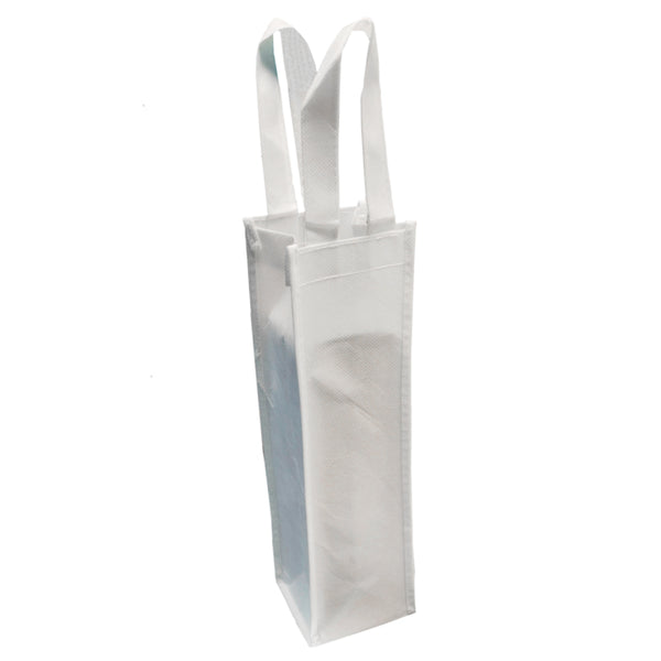 Bags - NON WOVEN - WINE BOTTLE BAG - 10cm x 36cm - Longforte Trading Ltd
