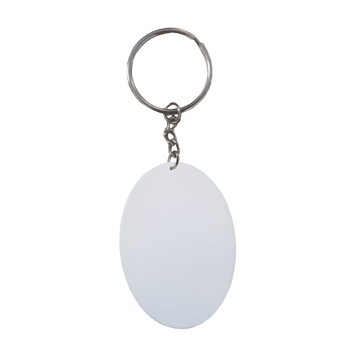 Schlüsselanhänger – 10 x Polymer – dick oval – 6,5 cm x 4,5 cm