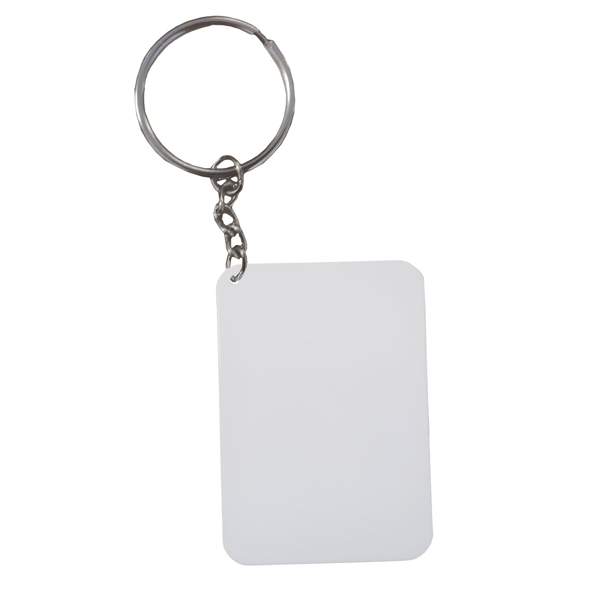 Keyring - 10 x Polymer - Thick Rectangle