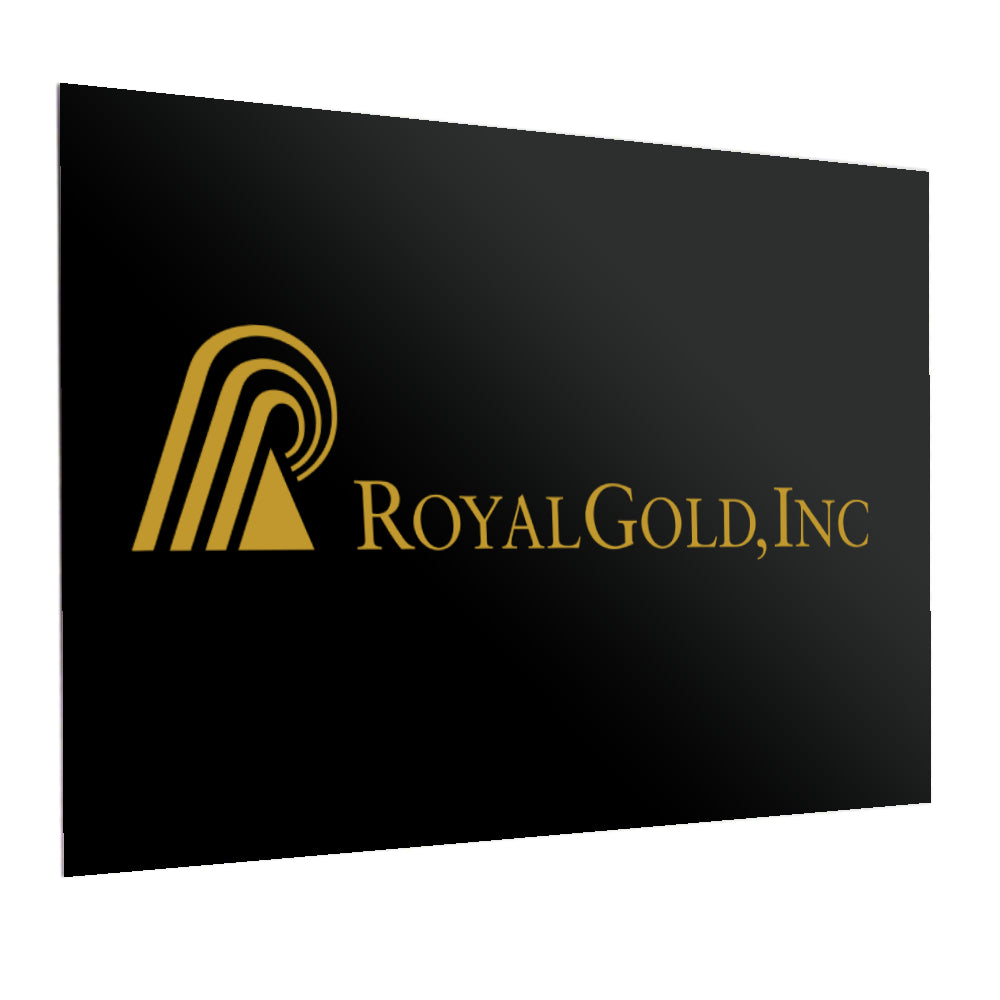 LASER ENGRAVABLE - 0.55mm Aluminium Sheets - Gloss Black/ Gold - 30.5cm x 61cm - Pack of 5