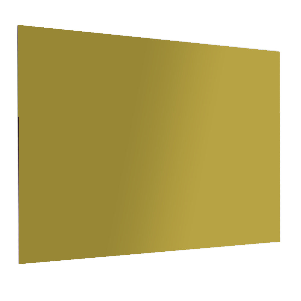 LASERGRAVUR - 0,55 mm Aluminiumbleche - Mattgold/Schwarz - 30,5 cm x 61 cm - 5er-Pack