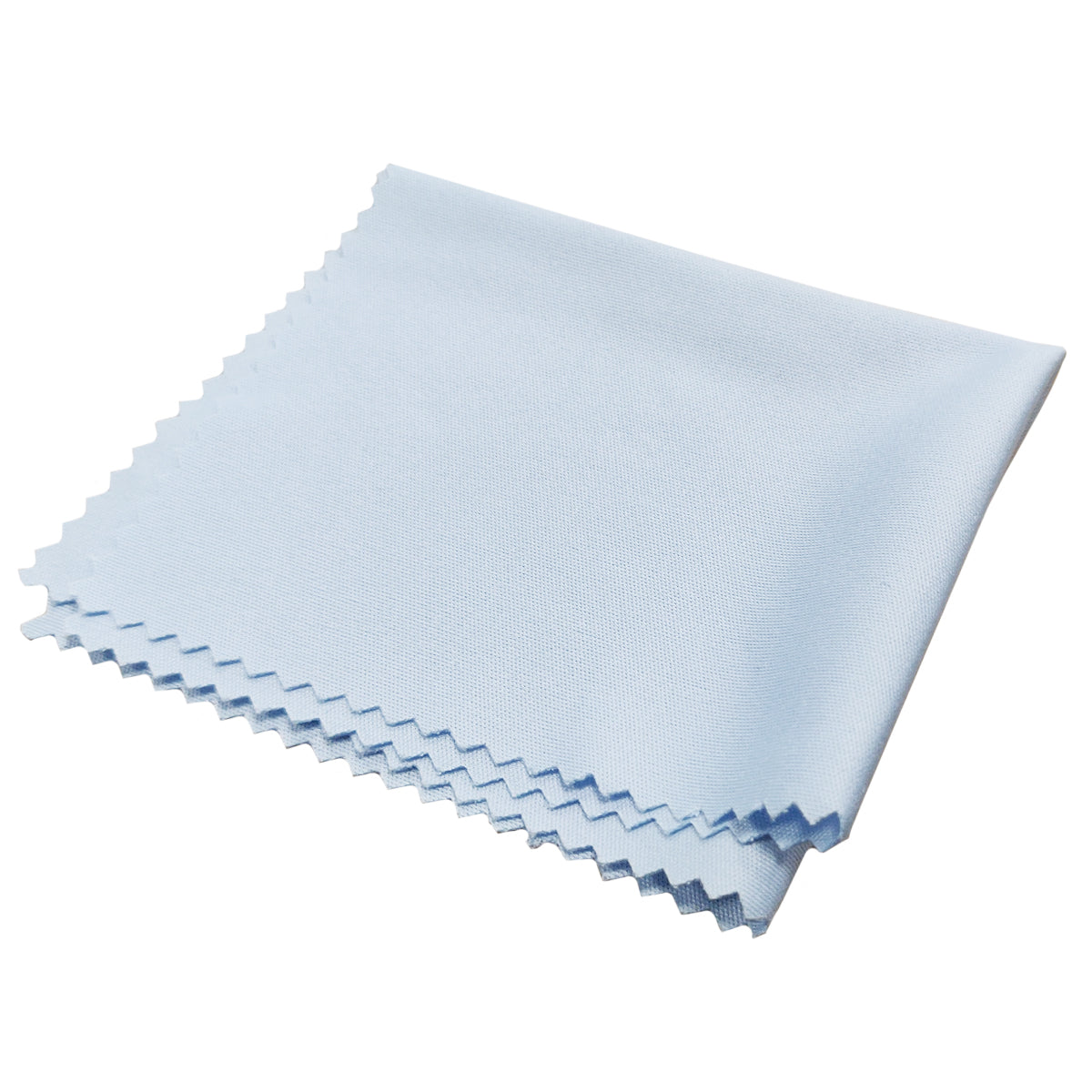 FULL CARTON - 100 x Lens Cloths - Light Blue - 180 x 150 mm - Longforte Trading Ltd