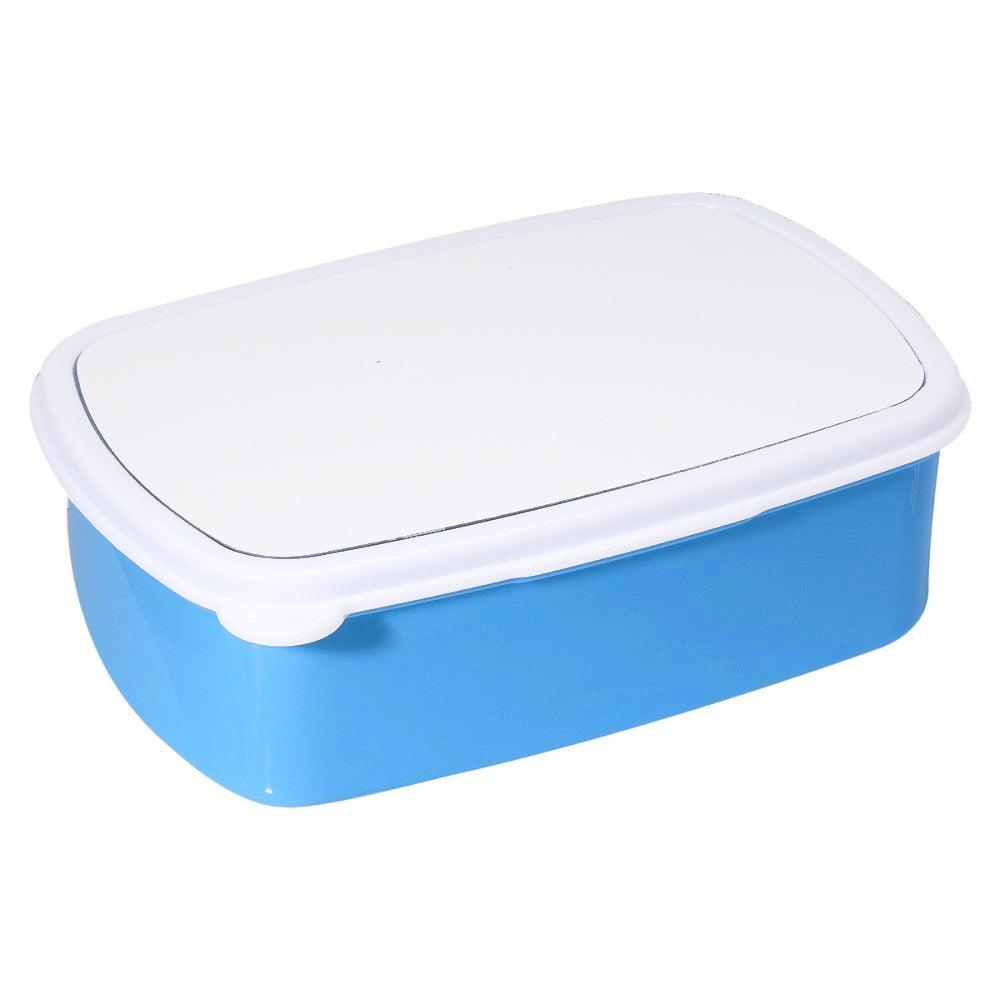Small Plastic Sublimation Lunchbox - Blue