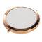 FULL CARTON - 200 x Compact Mirrors - Rose Gold with Push Button - Round