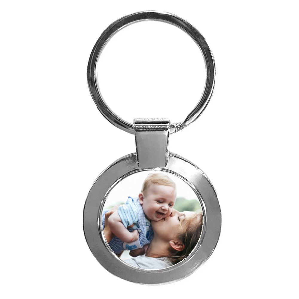 10 x Sublimation Metal Keyrings - Round