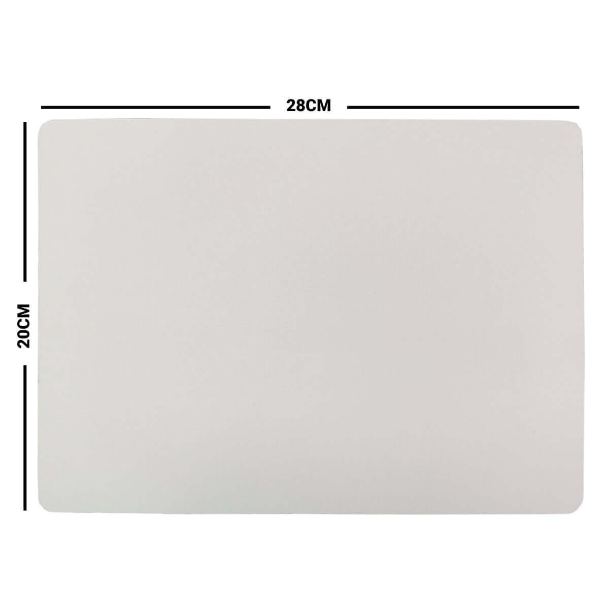 Sublimation Mouse Mat – 20x28cm - Rectangle - 3mm
