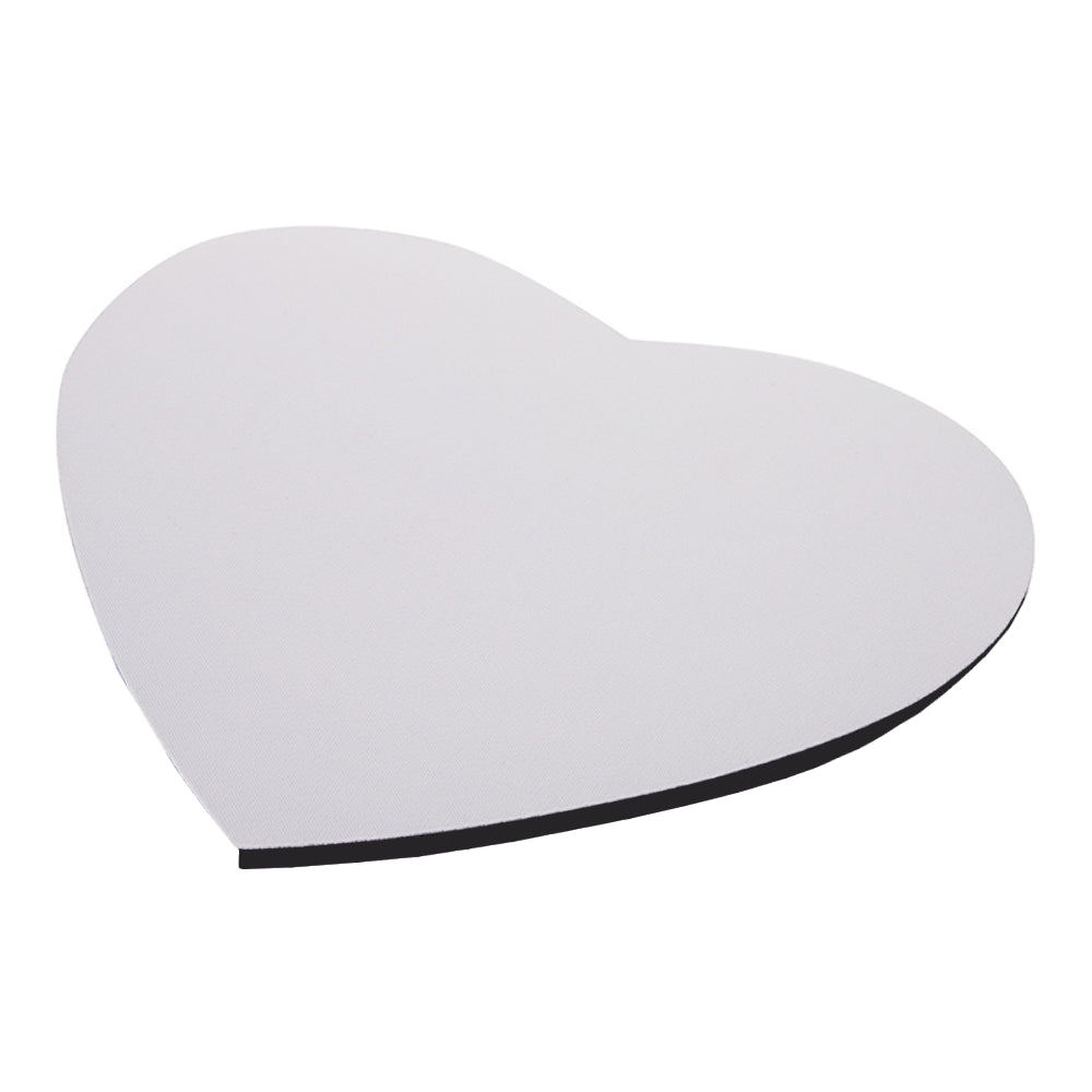 FULL CARTON - 100 x Mouse Pads/ Mats - Heart - 23cm x 18cm - 5mm - Longforte Trading Ltd