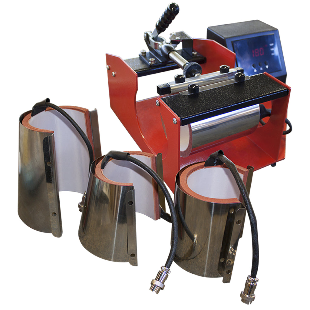 Hardware - Multifunctional 4-in-1 Mug Heat Press - Longforte Trading Ltd