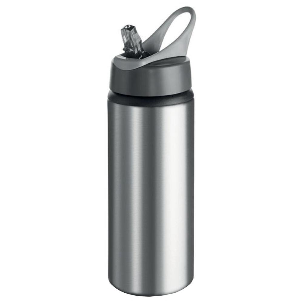 Wasserflaschen - Mit Griff - 650ml - Silber