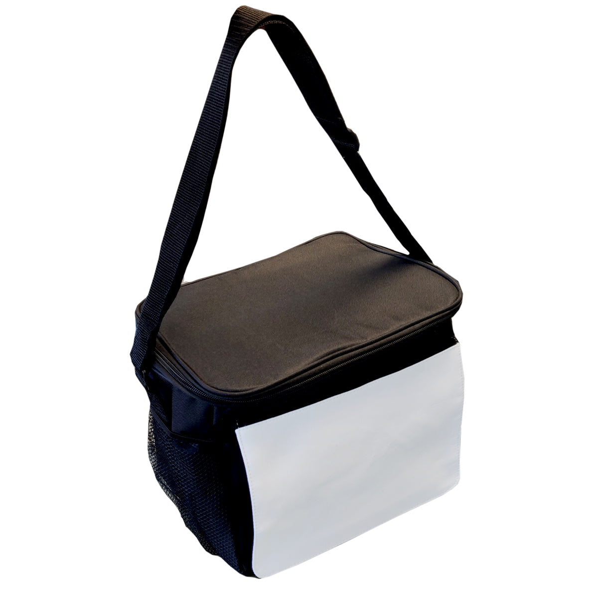 Bags & Wallets - PICNIC BAG - BLACK - 35cm (w) x 25cm (d) x 25cm (h) - Printable panel area: 25.7cm x 19cm - Longforte Trading Ltd