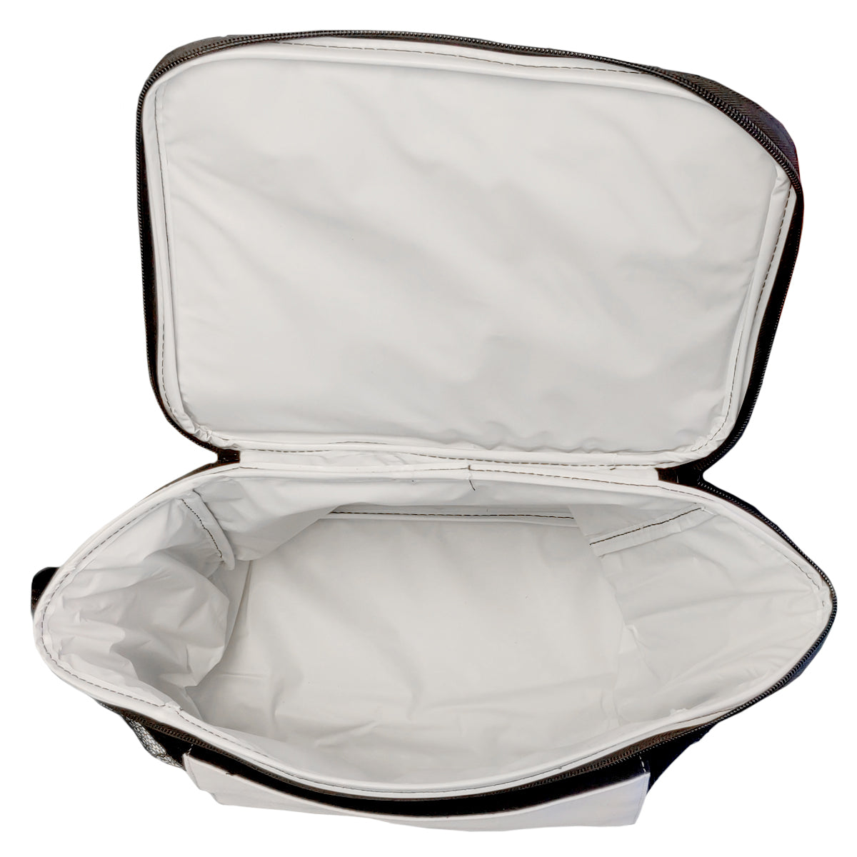 Bags & Wallets - PICNIC BAG - BLACK - 35cm (w) x 25cm (d) x 25cm (h) - Printable panel area: 25.7cm x 19cm - Longforte Trading Ltd