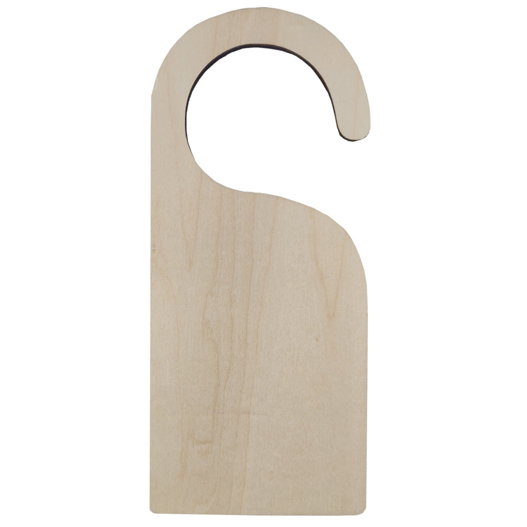 Door Hanger - Plywood - Double Sided - Longforte Trading Ltd