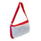 Bags - LARGE SHOULDER BAG with POCKETS - 38cm x 30cm - RED - Longforte Trading Ltd