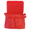 Bags - LARGE SHOULDER BAG with POCKETS - 38cm x 30cm - RED - Longforte Trading Ltd