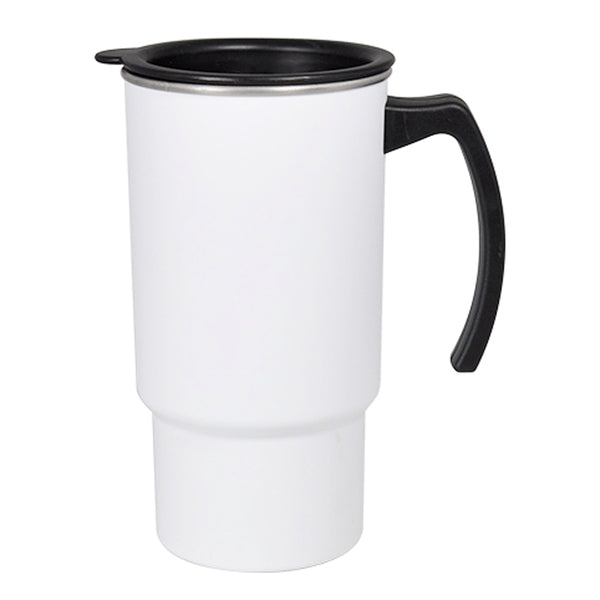 Mugs - PolySteel - GLOSS FINISH - 18oz Travel Mug With Open Handle