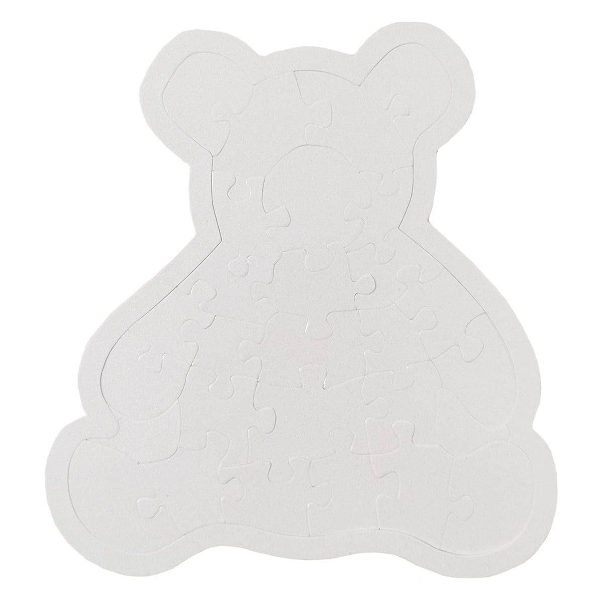 Jigsaw Puzzles - Bear (28 pieces) - Cardboard - Pearl Finish