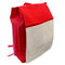 Bags - RUCKSACK - A4 Binder School Bag with Panel - Red - 30cm x 39cm x 11.5cm - Longforte Trading Ltd