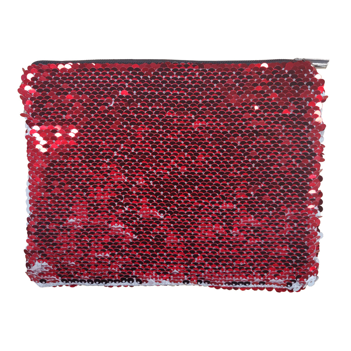 Bags - Sequin Handbag/ Cosmetic/Purse - 15cm x 20cm - RED - Longforte Trading Ltd