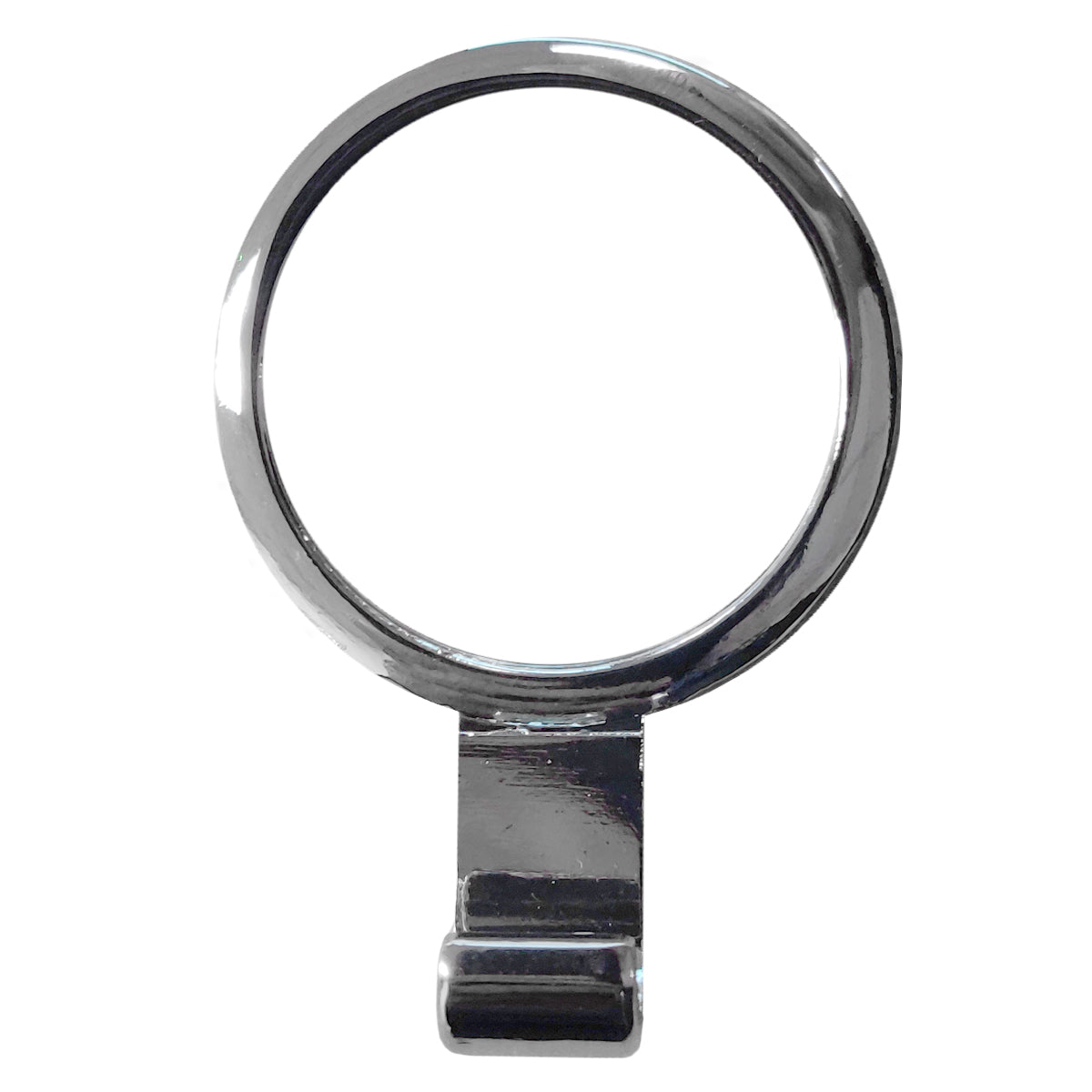 Metal Self-Adhesive Coat/ Key Hook with Printable Insert - ROUND