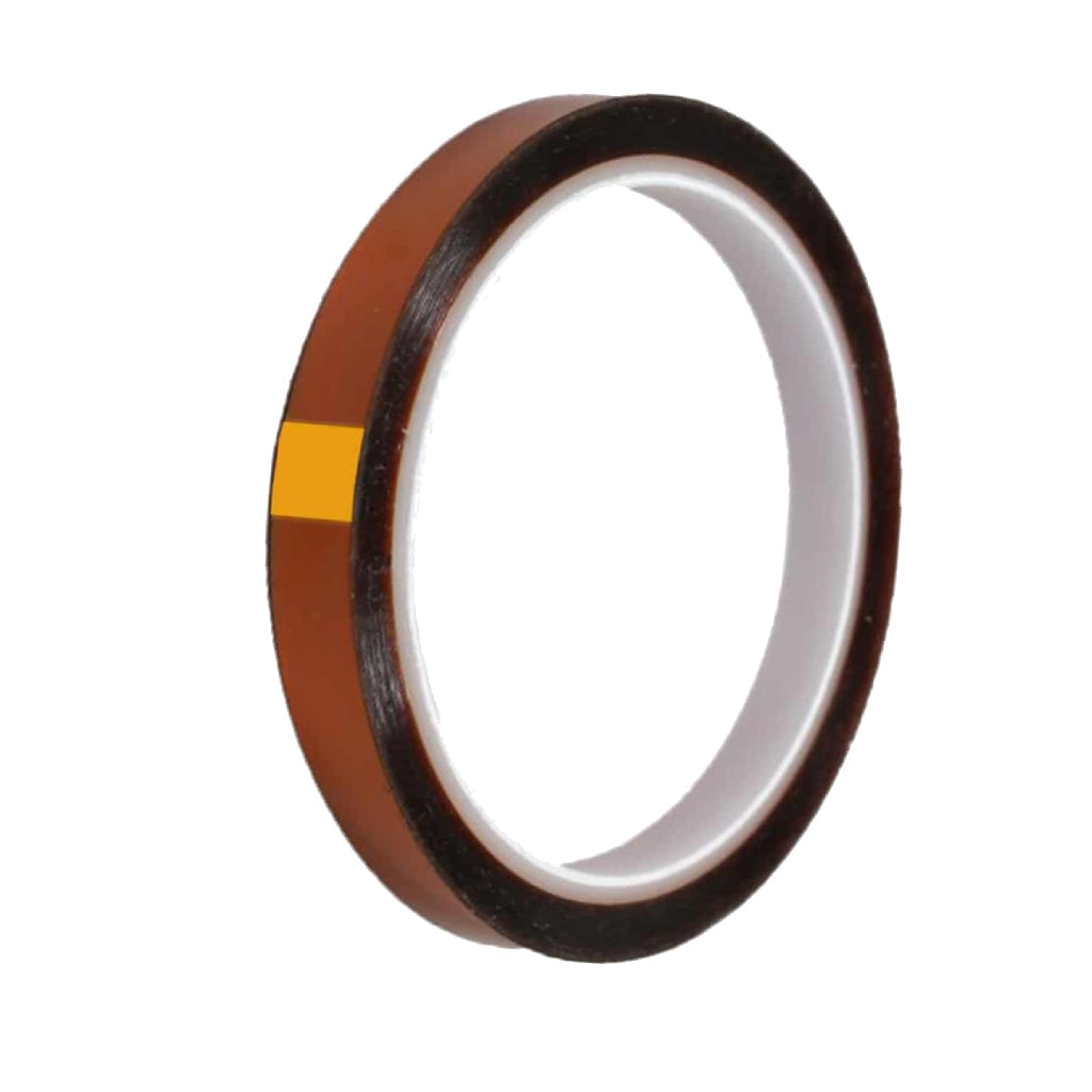 FULL CARTON - 100 x Heat Resistant Tapes - Brown - 10mm - Longforte Trading Ltd