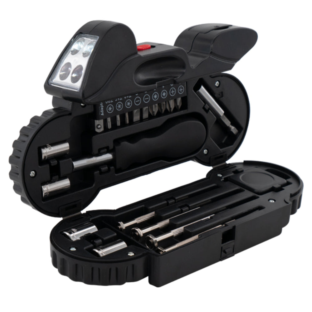 Toolkit - Motorcycle Shaped Tool Set - Longforte Trading Ltd