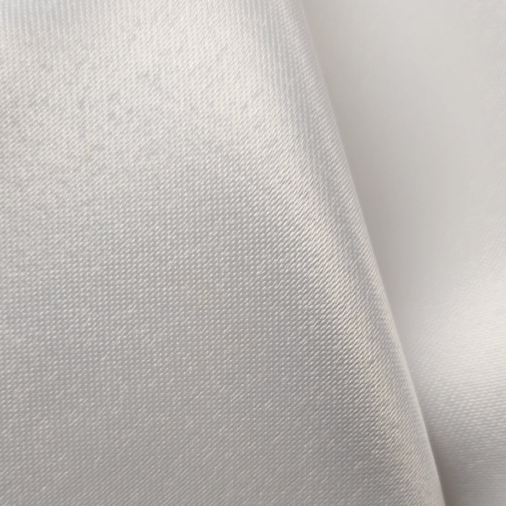 FULL CARTON - 100 x Tote Bags - Venice - Satin White - 38cm x 40cm - Short Handles - Longforte Trading Ltd