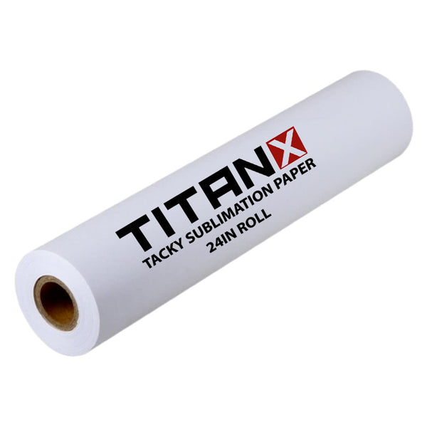 Titan X ® Premium Textile Sublimation Paper - 24in Roll - Longforte Trading Ltd