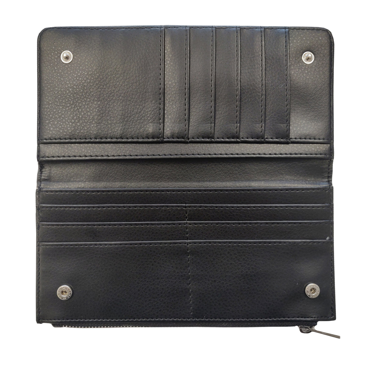 Bags & Wallets - Large - 12 Card Holder - Black - Longforte Trading Ltd