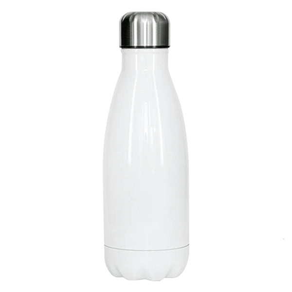 Water Bottles - Bowling - STAINLESS STEEL - 350ml - White