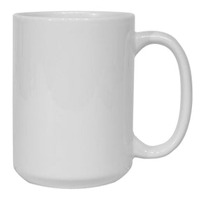 White 15oz Ceramic Sublimation Mugs