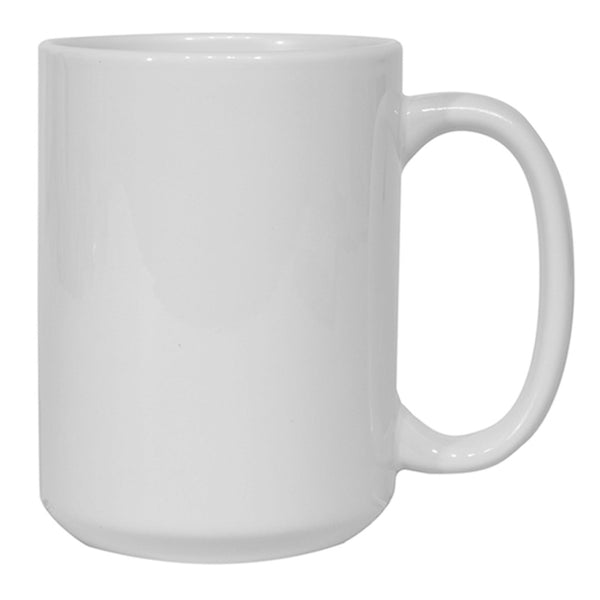 Mugs - 15oz White Blank Sublimation Mugs