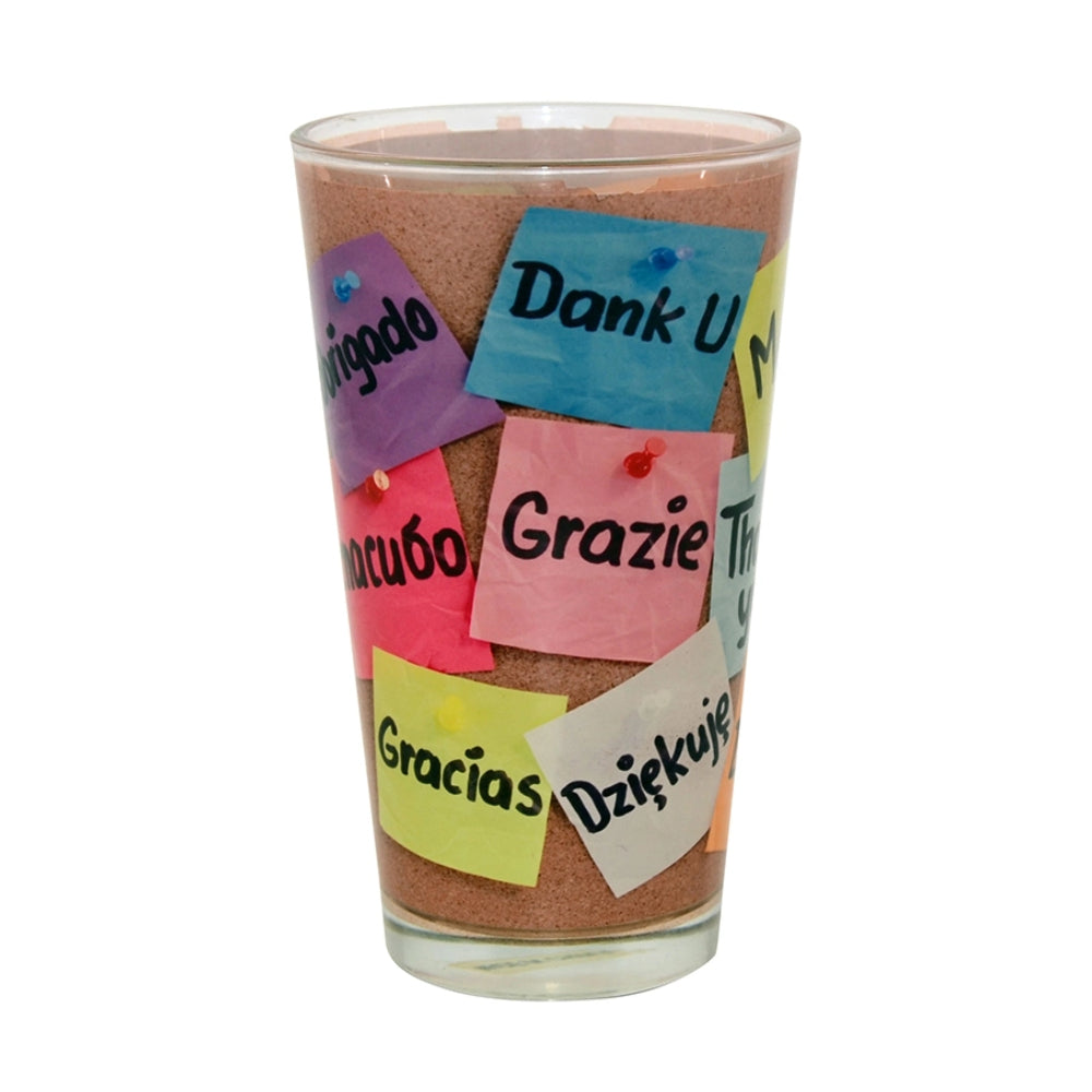 VOLLER KARTON - 24 x 17oz Latte-Gläser mit bedruckbarem Patch