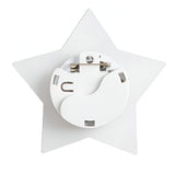 Sublimation Acrylic Badge with Colourful LED Light - Star