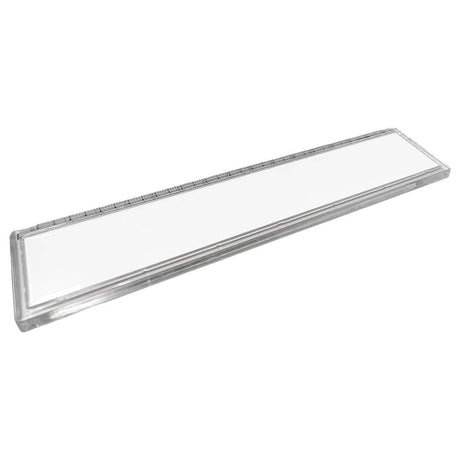 15cm Sublimation Acrylic Ruler with Printable Insert