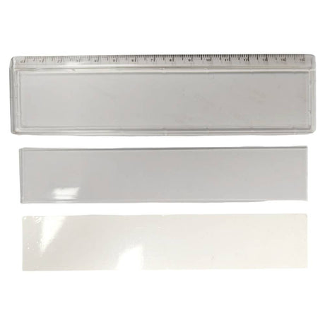 15cm Sublimation Acrylic Ruler with Printable Insert
