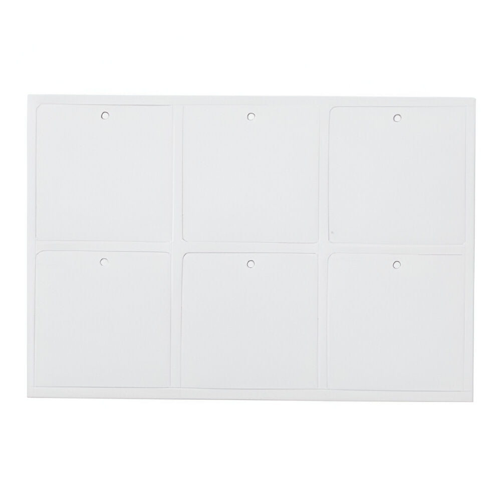 Sublimation Air Fresheners – Square (6 Per Sheet)