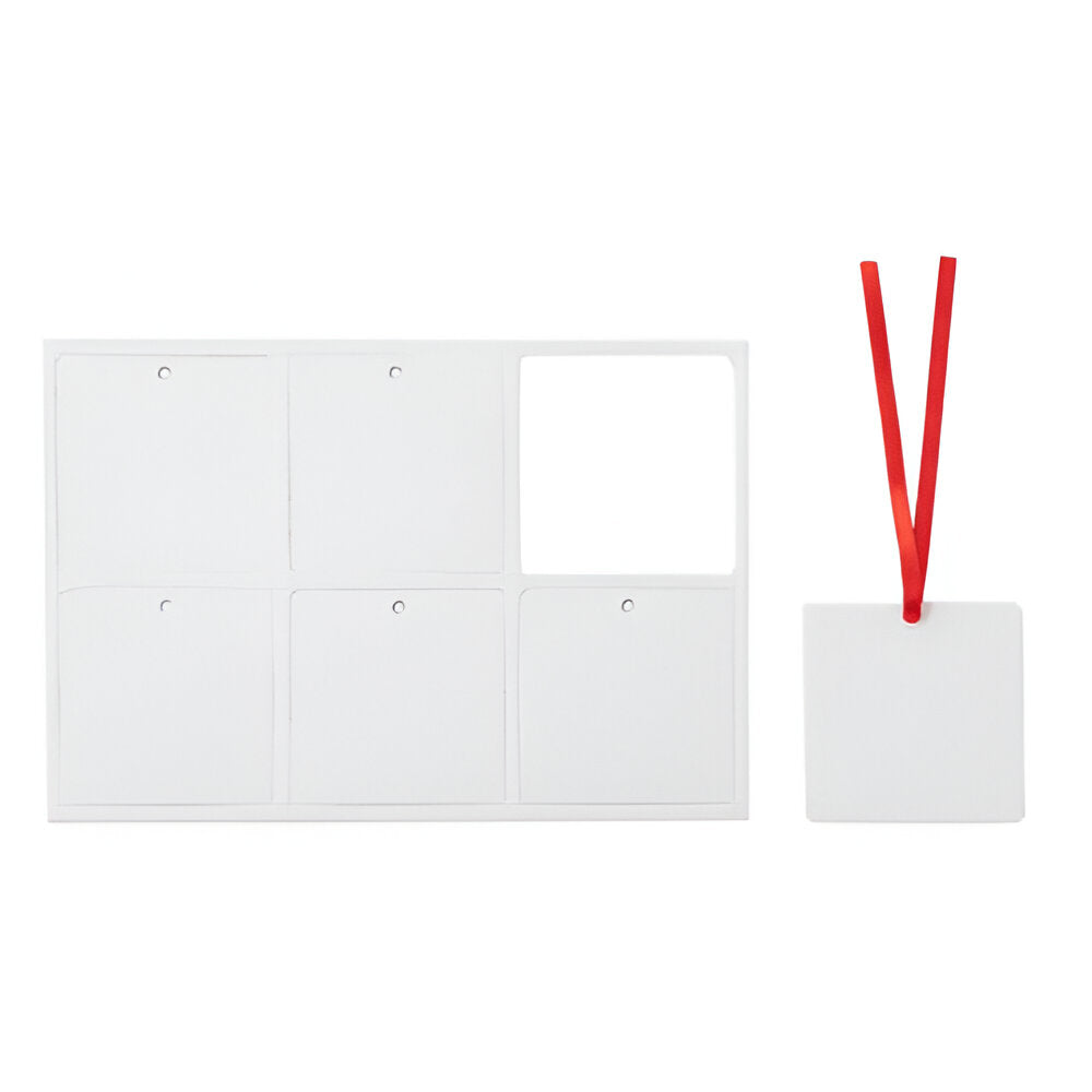 Sublimation Air Fresheners – Square (6 Per Sheet)