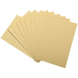 Gold 0.5mm Sublimation Metal Sheets, 30.5cm x 61cm, pack of 10