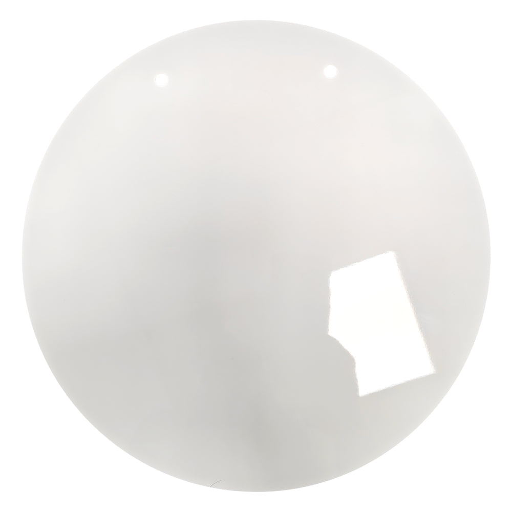 Sublimation Large 30cm Aluminium Door Hanger - Round