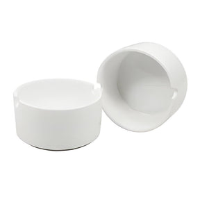 Ashtray - Bone China - White - Longforte Trading Ltd
