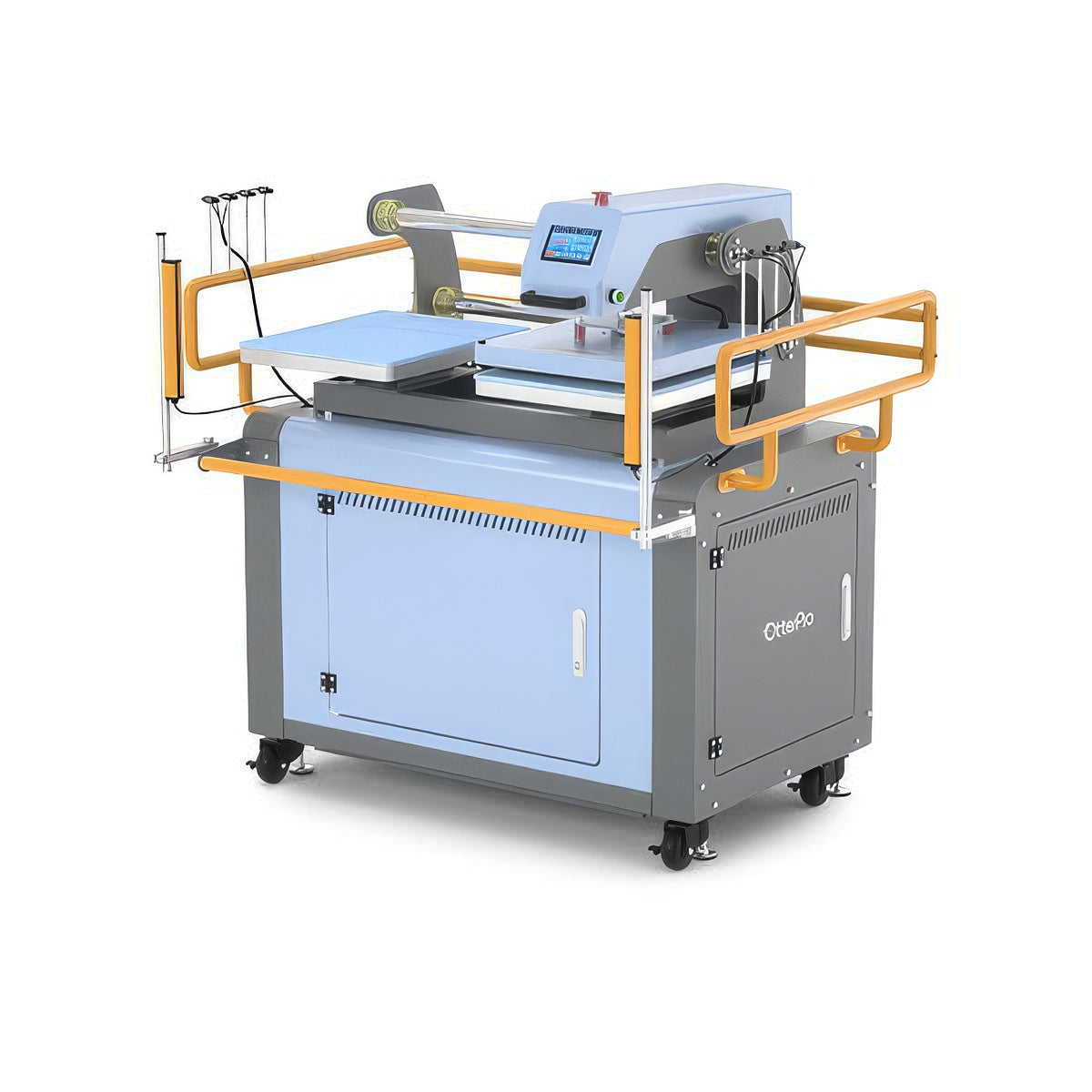 OtterPro Automatic Air Press Slide Pro Dual Station Heat Press (40cm x 50cm)