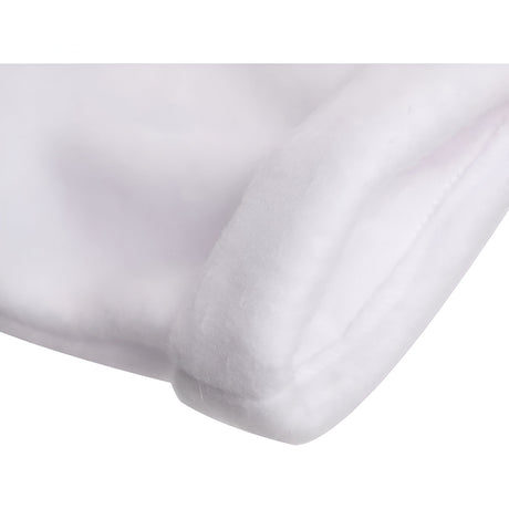 Headwear - Baby Sublimation Fleece Beanie Cap - White - Longforte Trading Ltd