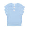 Vêtements - T-shirt pour bébé - 100 % polyester - Bleu clair