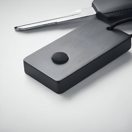 Customisable Black Bamboo Bluetooth Key Finder