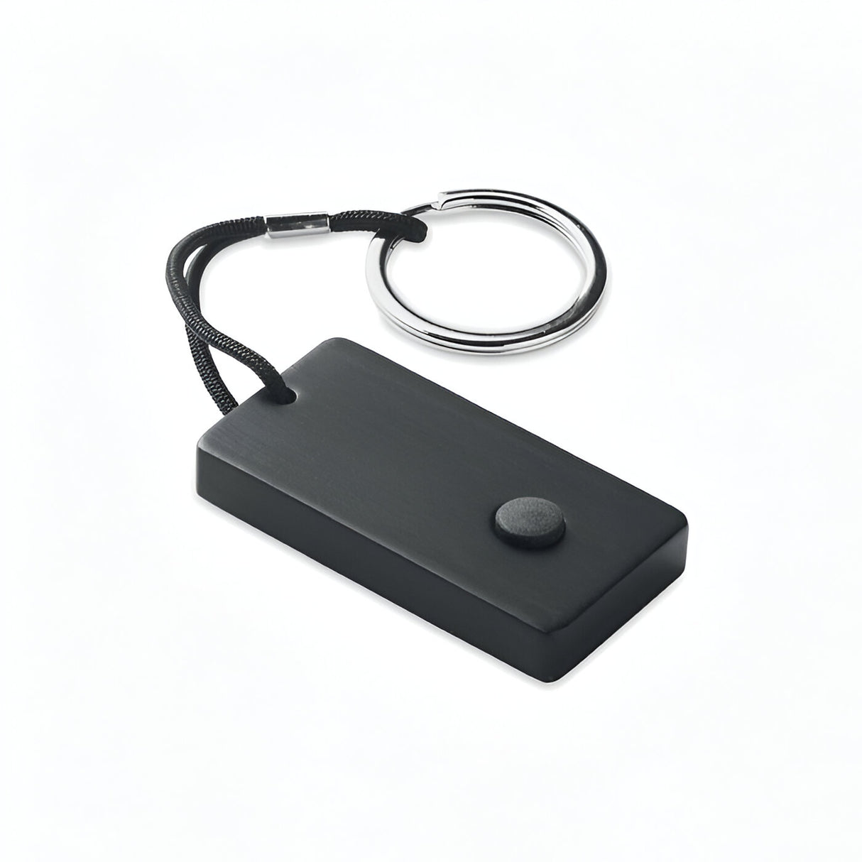 Customisable Black Bamboo Bluetooth Key Finder