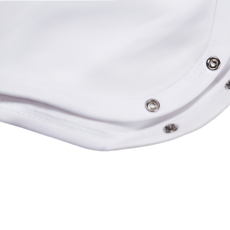 Apparel - Pack de 10 x Baby Grows - Manches Courtes - BLANC UNIQUE