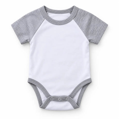 Sublimation Raglan Baby Grows - Pack of 10